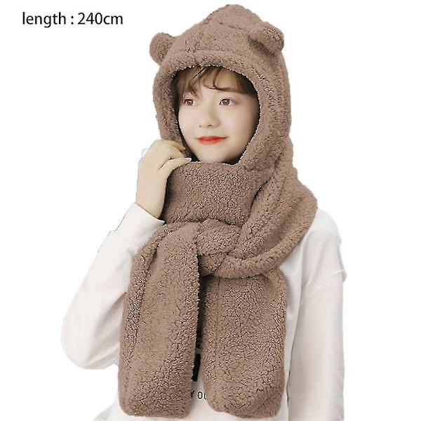 Jenter Vinter Varm Tegneserie Plysj Lue For Jenter.. 1