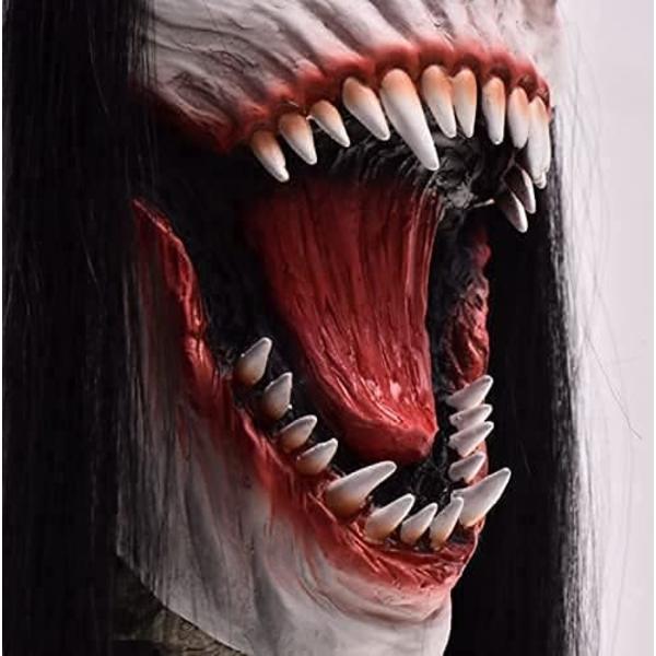 Zombi Vampyyri Maski Demon Killer Pelottava Kävelevä Hirviö Kauhu H