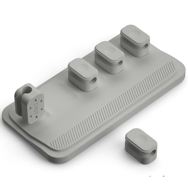 1PC Harmaa Kaapelit Klipsit Magneettinen Kaapelinsidonta Johto Järjestää