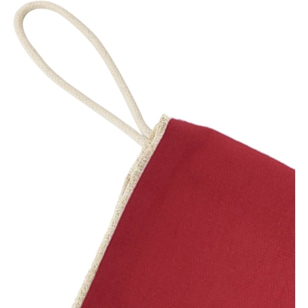 Jutestrumpor för jul, 3-pack, enfärgade, DIY-julgran