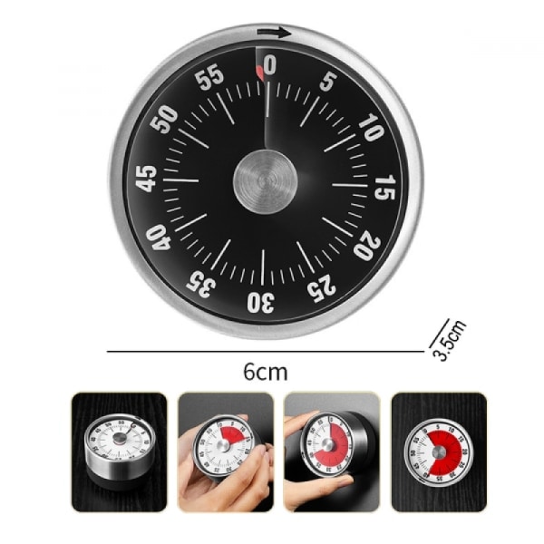 60-minutters visuel timer til klasseværelser til børn og voksne bla