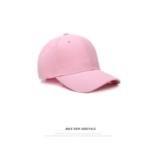 rosa hatt Enfärgad hatt vår och sommar solskydd cap