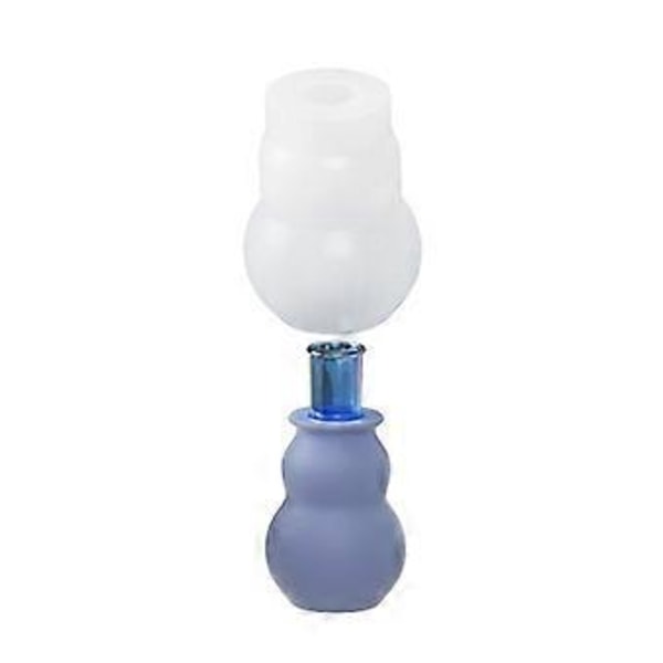 Liten Ljusstake Form DIY Hydroponisk Växt Blomkruka Silikonform Betong Gipsformar Epoxihartsform Dekorationer Style 5
