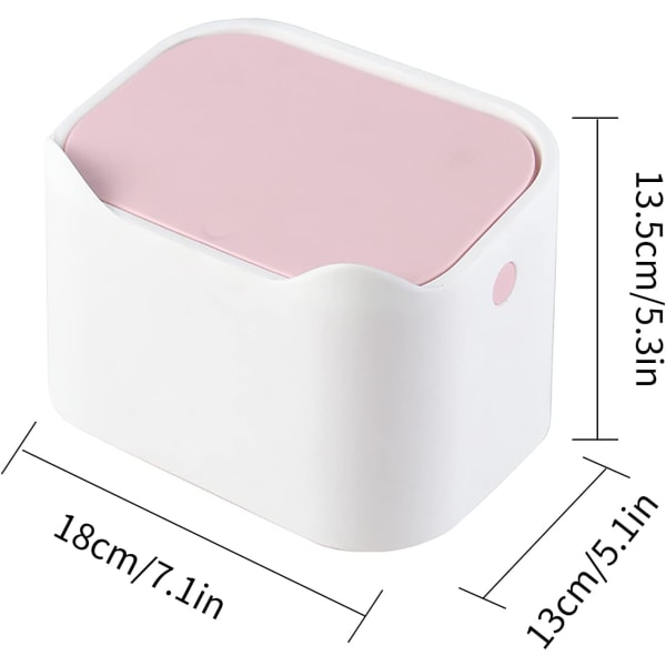 Liten Bordssopbehållare, Bärbar Mini Bordssopbehållare, Tryck T