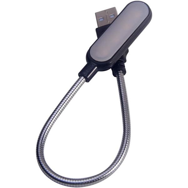 2 stk USB Leselys Mini USB LED Lampe for Laptop, Tastatur, P
