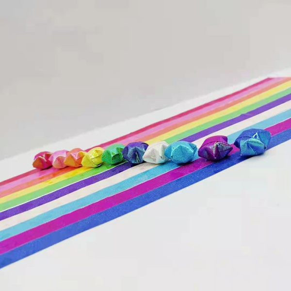 Kuu Tähtitaivas Pentagrammi Origami Tähdet Paperi ja Valoisa Tähti