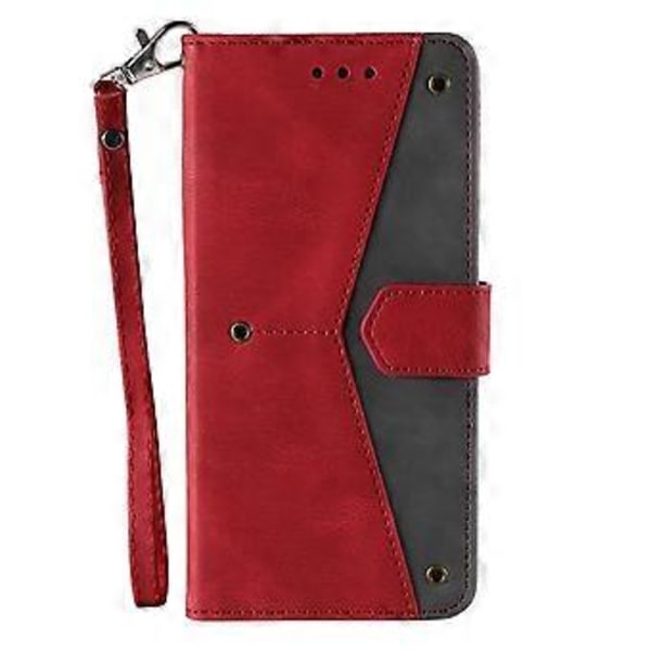 Negle Hudfølelse Læderetui til iPhone 16 Pro Red