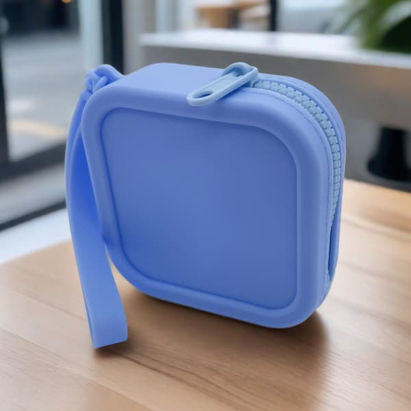 Silikone Mønt Organizer - Pink