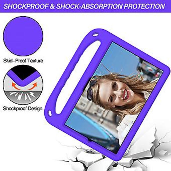 Kontrastfärgat skal för Samsung Galaxy Tab A7 Röd Blue