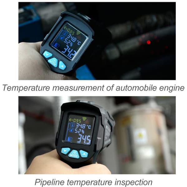 Højpræcisions Håndholdt Infrarødt Termometer Industrielt Termometer