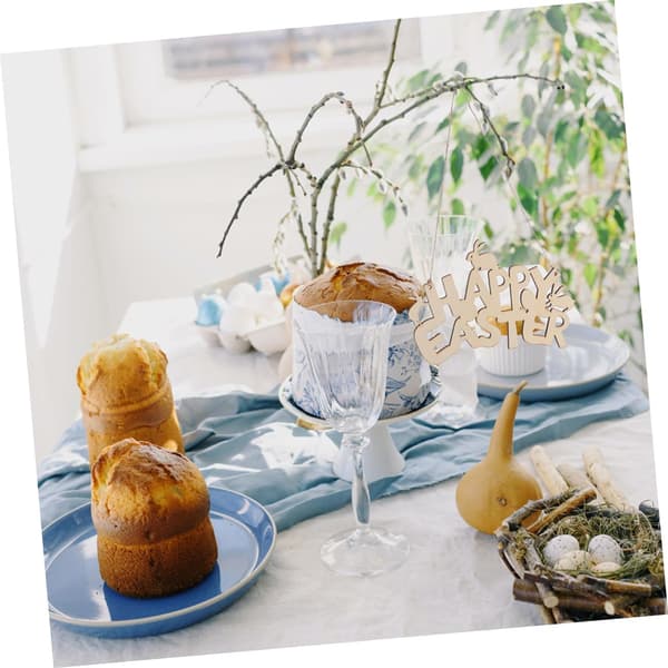 Påske Trebokstav Kaninpynt #1, DIY Trepynt