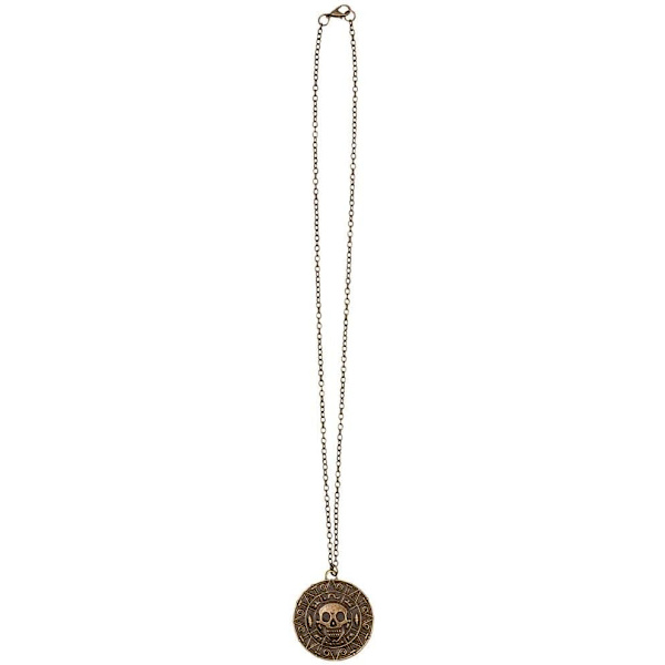 Nyhet Pirat Halsband med Hänge för Vuxna, Pirat Amulett, S