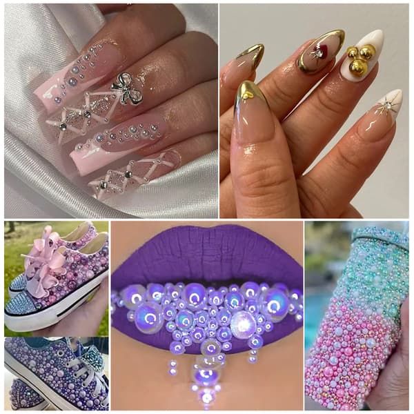 Neglekunst Perle DIY Resin - Guld