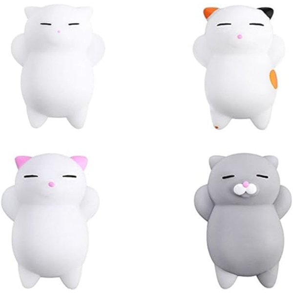 Kat Antistress Legetøj Mini Kat Squeeze Legetøj Stress Mochi Kawaii Kawai
