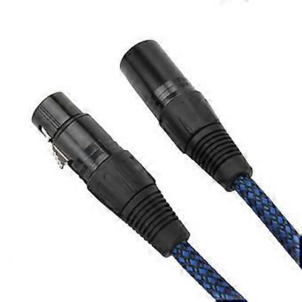 XLR Han til Hun Kabel Strækmodstandstråd til Frekvensmixer DMX Scene Lampe Lyd