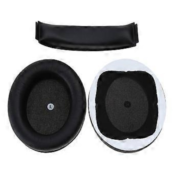 Udskiftningsørepuder til HyperX Cloud Orbit S hovedtelefoner, bløde ørepuder, skum, behagelige at have på, ingen spænde No Buckle Earpads