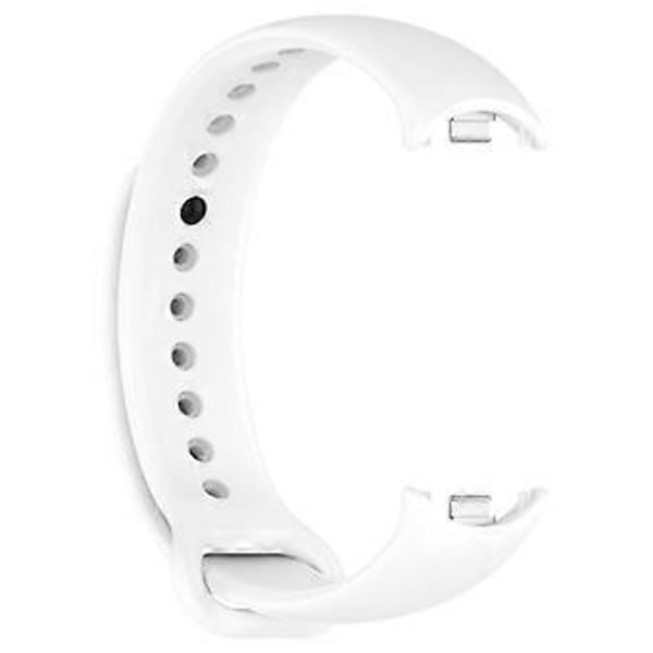 Armbånd for Mi Band 8 TPU Pustende Xiaomi Smart Armbåndsrem Silikon Rustfritt Stål