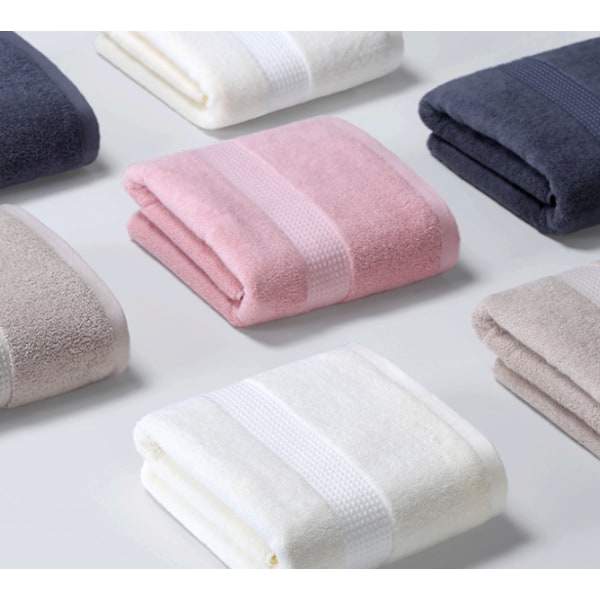 Handduk 4-pack 100% bomull storlek 76*34cm - absorberande, torkar bra, kompakt, lätt kvalitet
