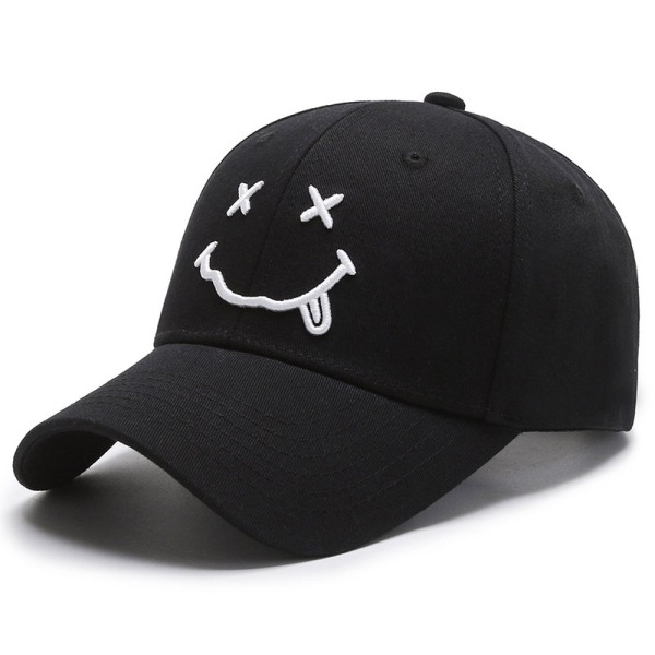 Baseball Cap, Bomulds Anti-Sol Baseball Cap med Broderet, Mand