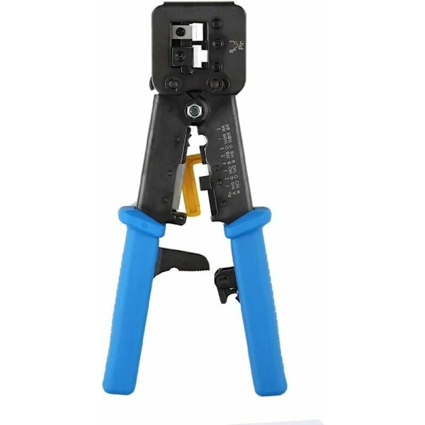 RJ45-krimpverktøy for standard RJ45/RJ12-kontakter og terminaler