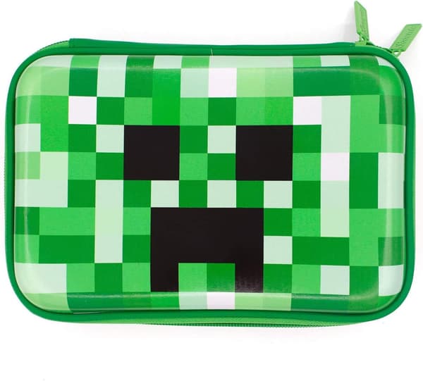 Grönt Pennfodral Pojkar Sött Skolmaterial Organizer Cool Pennbox