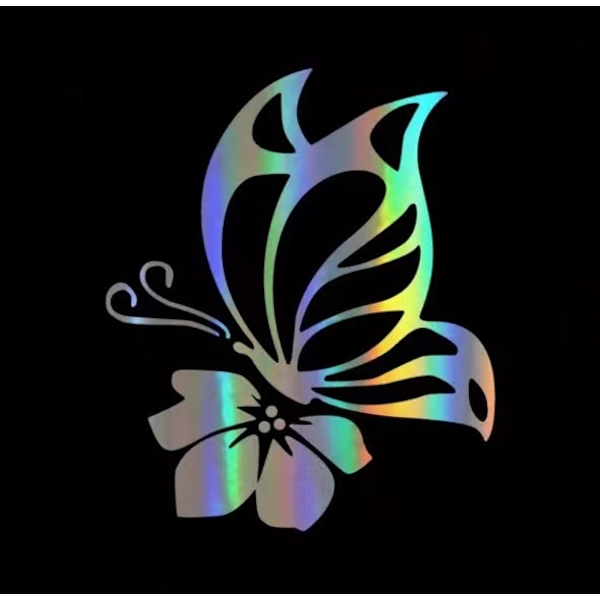 Sommerfugl Bilsticker, 3D Bilstickere Sommerfugl Bilsticker Bil