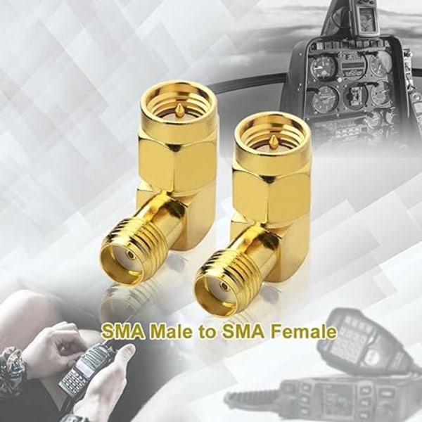 4G SMA-adapter SMA han til hun RF FPV-antenneadapter SMA WiF