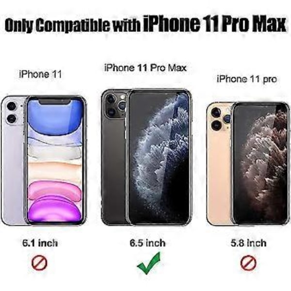 Erittäin ohut pehmeä pehmusteinen suojus iPhone 11promaxille, kestävä suoja ja rengastuki, vihreä