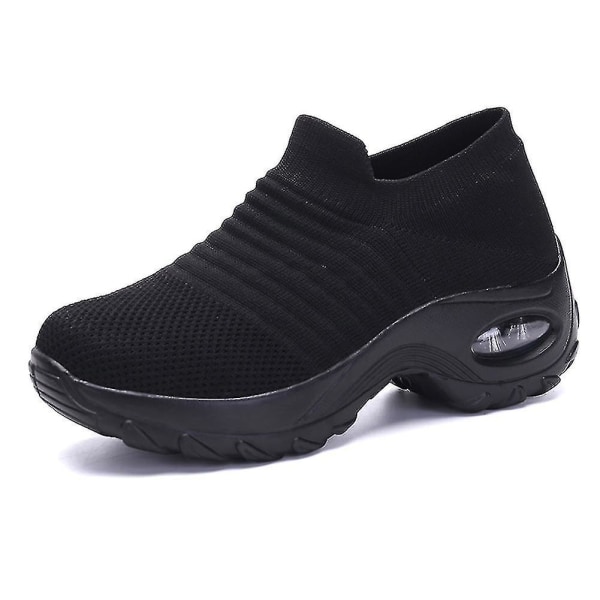 Women Walking Shoes Super Soft Height Increase Travel Outdoor Shoes..