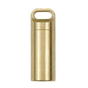 Vandtæt Pilleæske EDC Tilbehørskasse God Forsegling Mini Størrelse Multipurpose Udendørs Overlevelsesopbevaring M