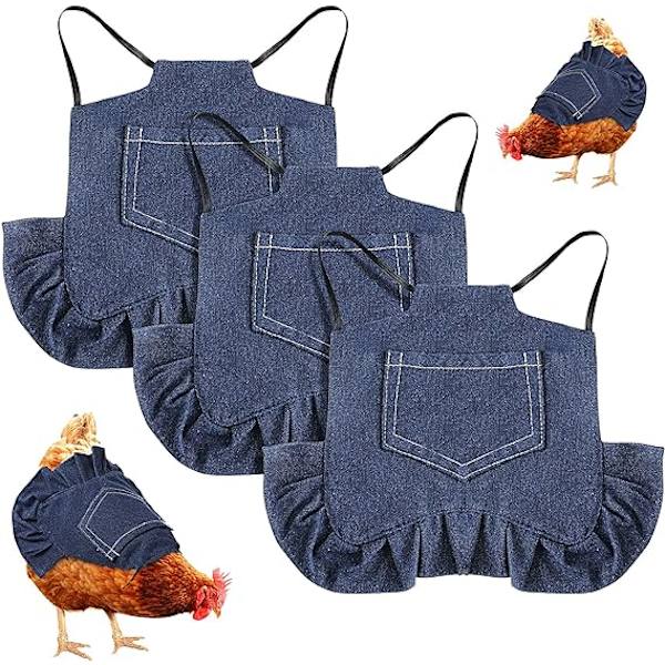 3 kpl Standard Chicken Saddle Hen Apron Hen Saddle Single Str