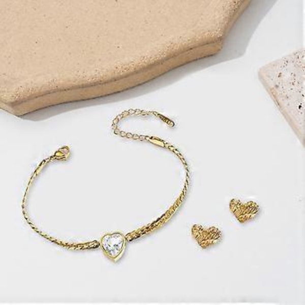 Hjerte Halskæde Mode Hul Hjerte Design Behagelig at Bære Halskæde Legering Tekstur Charm Halskæde Velegnet til Damer bracelet