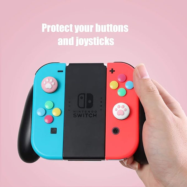 Knapplock, Tassavtryck Tumgrepp för Nintendo Switch