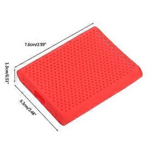 Stødsikker HDD Silikone Etui til Harddisk Etui Diskbeskytter til T5 Mobil Harddisk Ekstern Harddisk Drev B Blå Blue