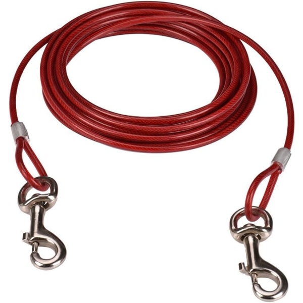 3m, Red-Dog Tether-kabel, Dog Tie-kabel, Pet Tie-kabel, Pet Lead