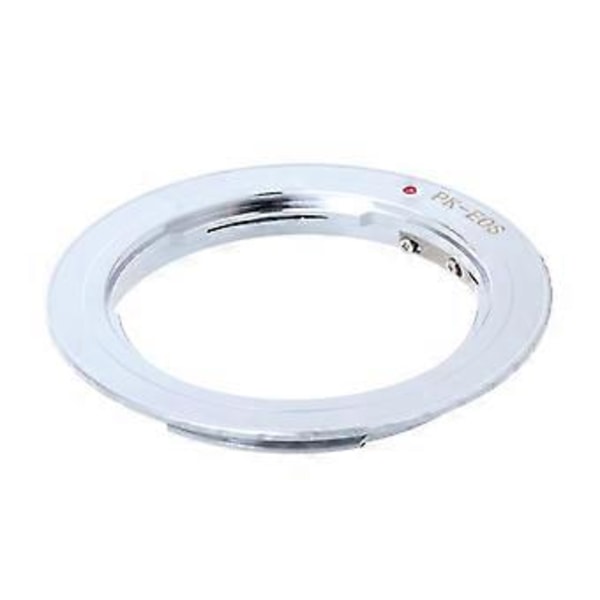 PK Linseadapterring for Pentax Phoenix PK-linse til EF-kamera, hvit