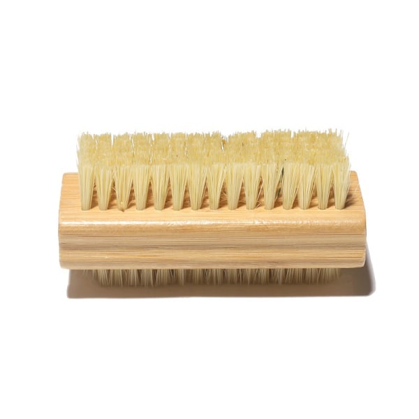 [1X] Premium Beech FSC Nail Brush Vegan fiber wash bristles for s