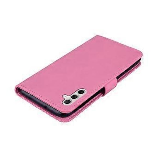 Plånboksfodral för Samsung Galaxy S24 FE Uggla Blomma Tryckt Strass Läderfodral Style F