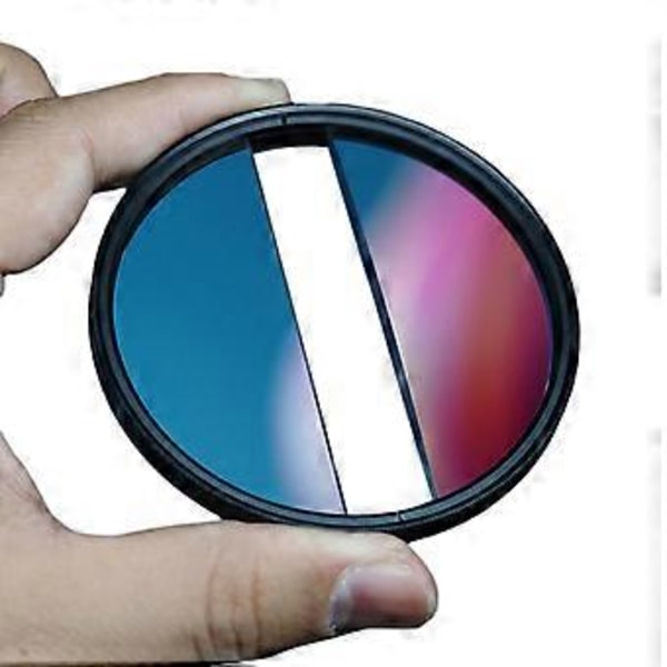 Split Diopter Filter Fotograferingsfilter Center Special Effect Split Diopter Filter 82mm