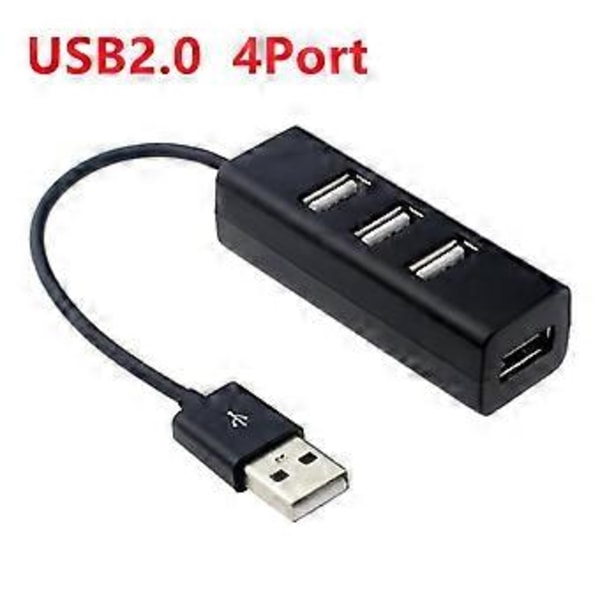 7 Portar USB3.0 USB HUB Ultra-Slim Data USB Splitter Laddning Multi USB Port Expander 08 USB2.0 4port