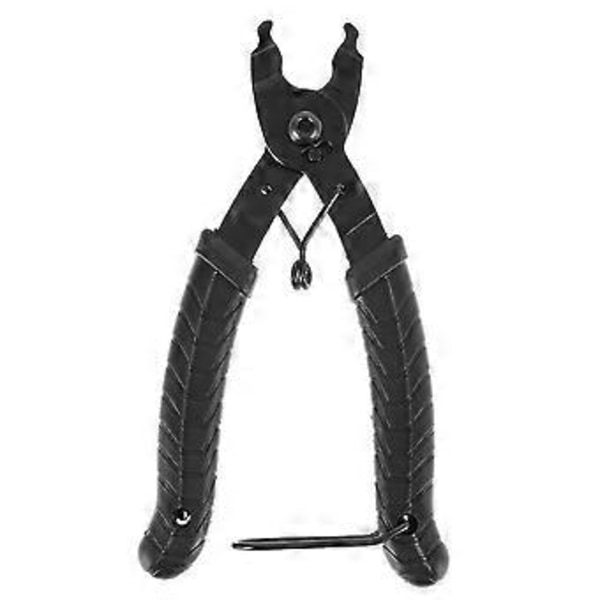 Cykelkæde Splitter Link Cykel MTB Breaker Reparations Nitte Pin Remover Værktøj (Sort+Sølv)(3 stk)