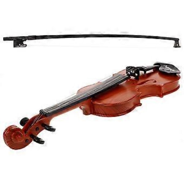 1 Set Stränginstrument Modell Simulerad Violin Leksak Realistiskt Musikinstrument