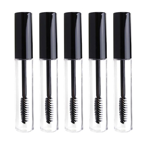 5 stk 10 ml tomme mascarabeholdere flaske rør tom kosmetisk olje mini klar
