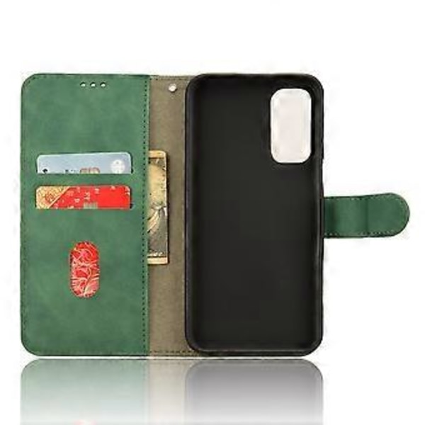 Til Samsung Galaxy M15 5G Etui Hud-Berørings Læder Flip Stand Telefon Cover Style C