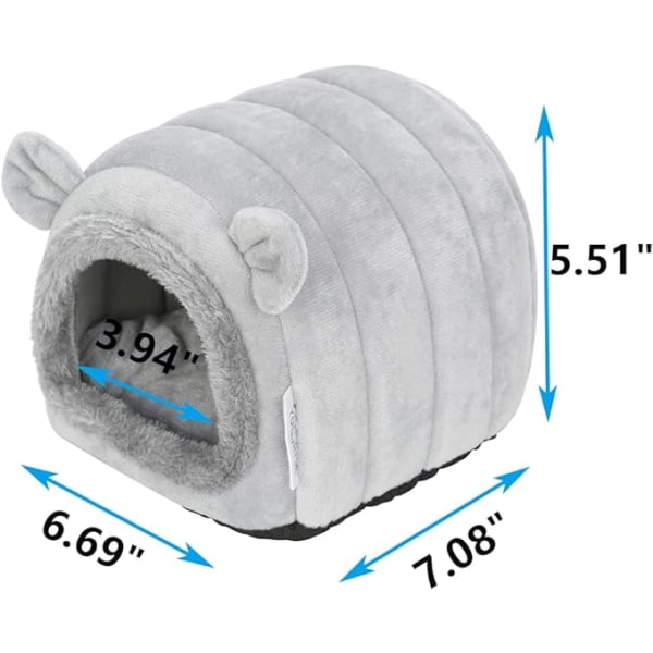 Hule, rede, gjemmested for hamster, piggsvin, marsvin, små dyr