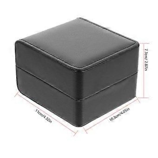 Resefodral för Armbandsur Klockdisplaybox PU Läder Klockbox Förvaringsorganisatör