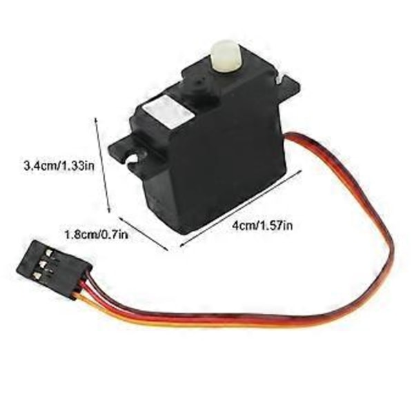17g Servomoottori Digitaalinen kauko-ohjattava servomoottori Metallivaihteinen servo SY1201/1202/1203/1204 1:12 kauko-ohjattavaan autoon
