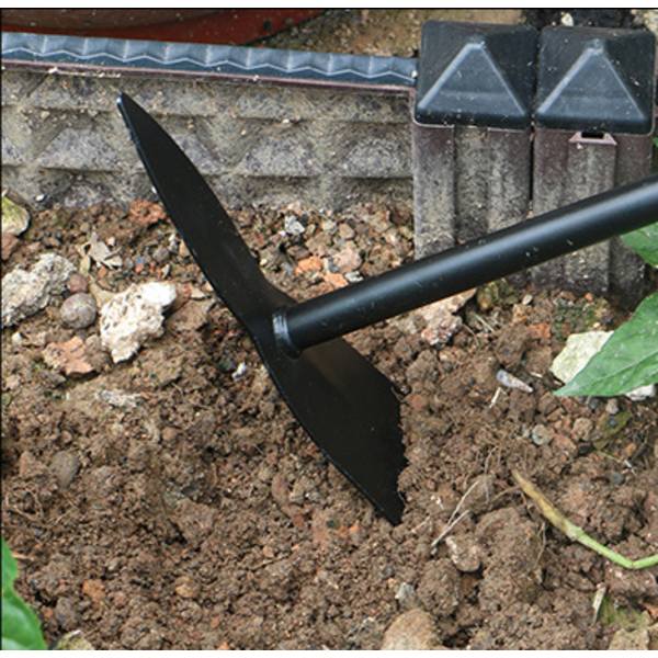 Trädgårdshacka, minisp spade, korshacka, campingspade med bärväska.