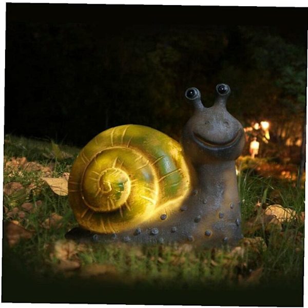 Solcelle Ornament Lys Have Dekoration Dyr Lampe Solcelle Lampe Sn