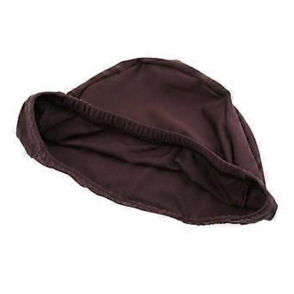 Svettmössa Justerbar Cykelmössa Skull Cap Hjälmfoder (Brun)